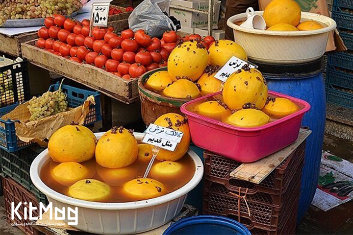 کالک ترش غذای سنندج برای شب یالدا 