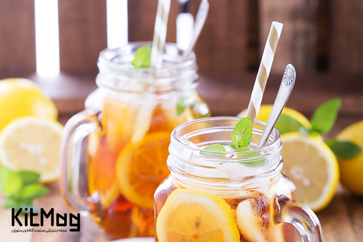 چای سرد لیمویی