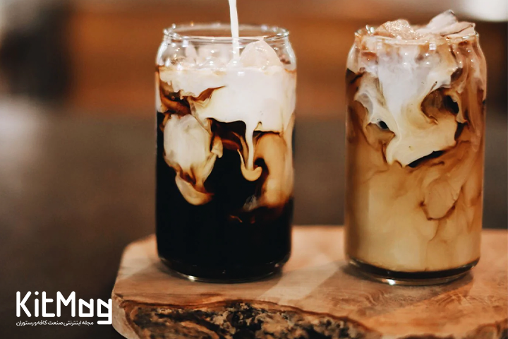 2 ice mochas