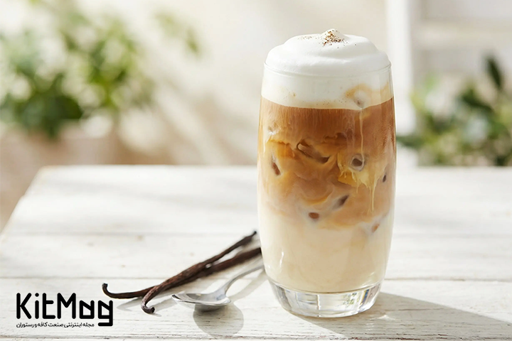 iced vanilla latte 