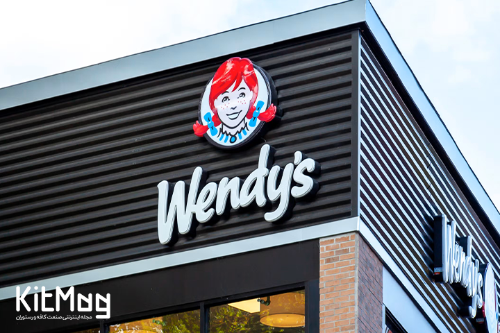 نمای بیرونی رستوران وندیز wendy's