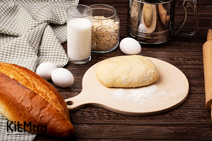 نان تهیه شده با استفاده از تخمیر سنج و خمیر ترش نان وایی که با استفاده از مخمر درست شده است