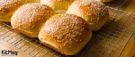 نان سیب زمینی یا potato bun از نمای نزدیک