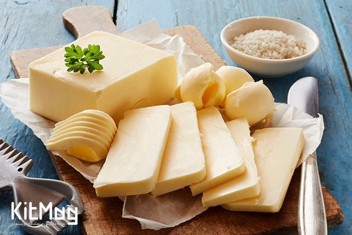 کره خامه شیرین  از نمای نزدیک
انواع کره برای آشپزی