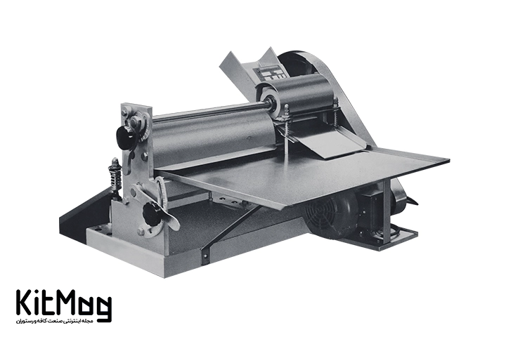 خمیر پهن کن یا شیتر خمیر پیتزا تمام اتوماتیک که خمیر را چانه گیری و پهن می کند