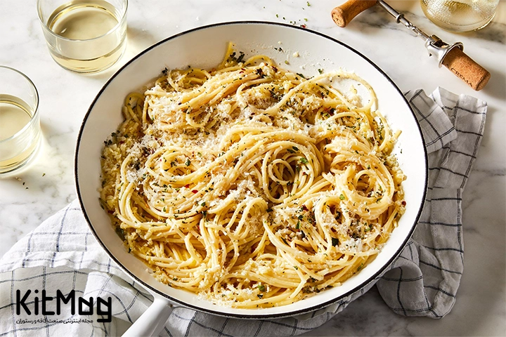 کیت مگ/چگونه از چرب شدن بیش از حد پاستا و سس آن جلوگیری کنیم؟