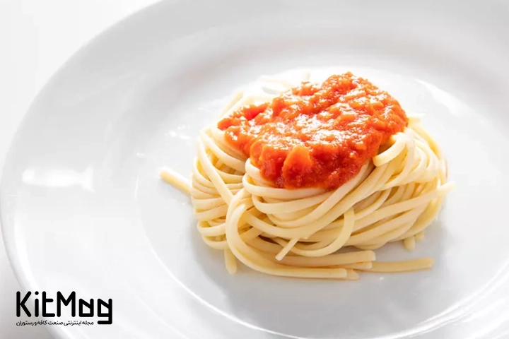 کیت مگ/ ریختن سس زوی پاستای ساده
