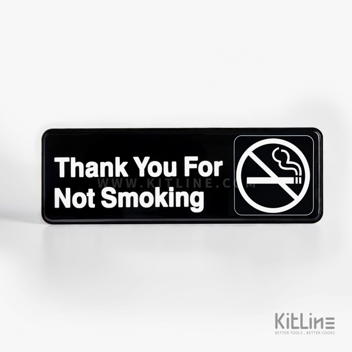 تابلو" تشکر از سیگار نکشیدن (Thank You For Not Smoking )" پلکسی