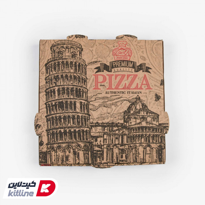 جعبه پیتزا طرح برج پیزا-02