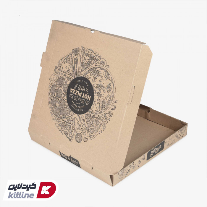 جعبه پیتزا ایفلوت طرح هات-02