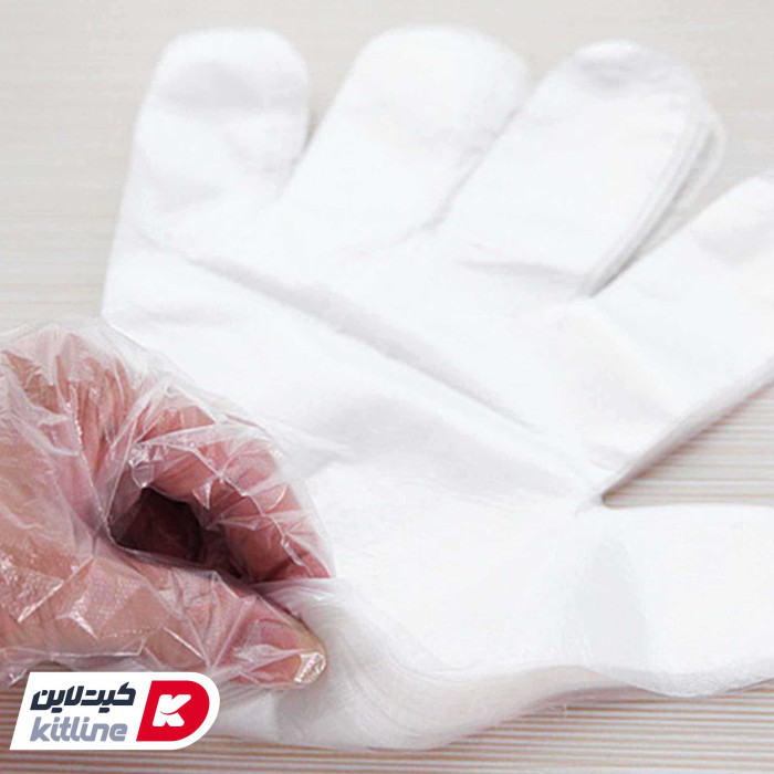 دستکش یکبار مصرف نایلونی-2