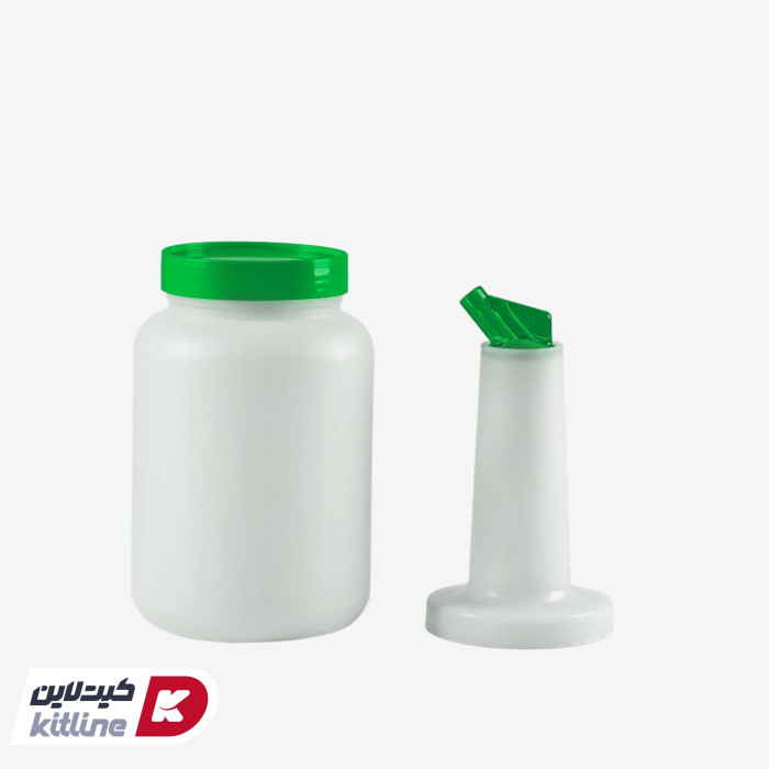 بطری ۲ لیتری با درب آسان ریز سبز-2