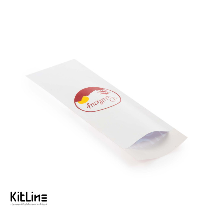 پاکت یکبار مصرف کاغذی قاشق و چنگال ۹.۵×۲۸ سانتیمتری طرح اژدها (کارتن ۲۵۰ عددی)
