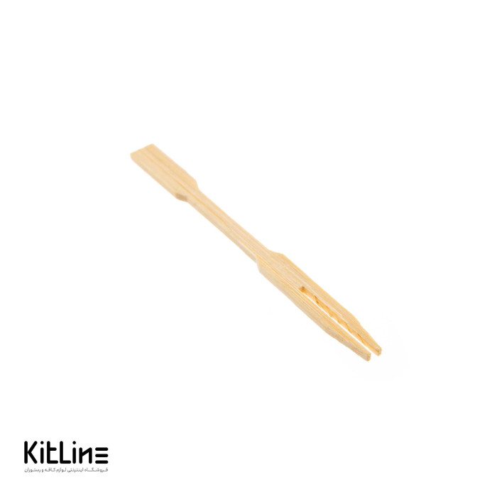 چنگال چوبی فینگر فود ۹ سانتیمتری (بسته ۵۰ عددی)