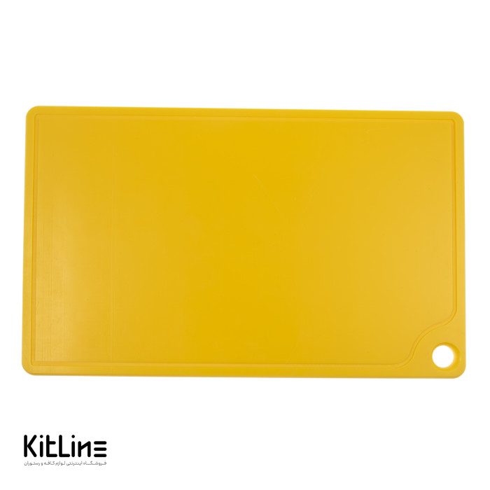 تخته کار پلی اتیلن زرد ۴۰×۶۰ سانتیمتری