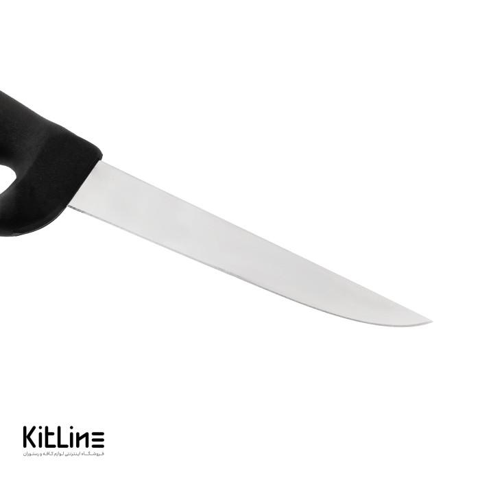 چاقو استخوان گیری ۱۵ سانتیمتری ایسل دسته مشکی
