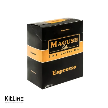 قهوه اسپرسو فوری ۱×۲ ماگوش (بسته ۲۰ عددی)