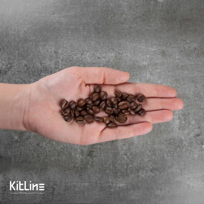 دانه قهوه ۵۰٪ عربیکا ۵۰٪‌روبوستا اسپرسو ریچی بن مانو ۱ کیلوگرمی