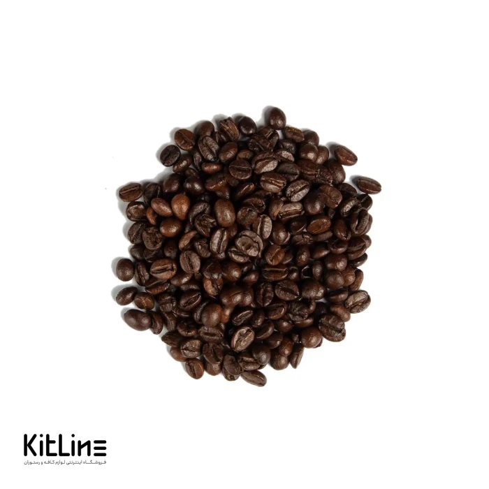 دانه قهوه ۳۰٪ عربیکا ۷۰٪ روبوستا اسپرسو روسو بن مانو ۱ کیلوگرمی