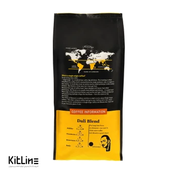 دانه قهوه ۱۰۰٪ عربيکا دانی در بلند دالی ۹۶۰ گرمی