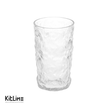 لیوان یخی شیشه ای ۳۷۰ میلی لیتری یوجینگ (YUJING) - ست ۶ عددی