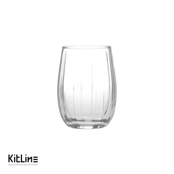 لیوان شیشه ای ۳۸۰ میلی‌لیتری پاشاباغچه مدل لینکا (ست ۶ عددی)