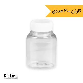 بطری سس یکبار مصرف ۱۰۰ میلی لیتری طرح نوتلا (کارتن ۲۰۰ عددی)