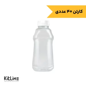 بطری سس یکبار مصرف پت ۲۲۰ میلی لیتری (کارتن ۴۰ عددی)