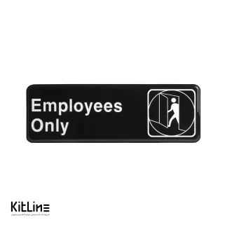 تابلو "فقط کارمندان (Employees Only)" پلکسی