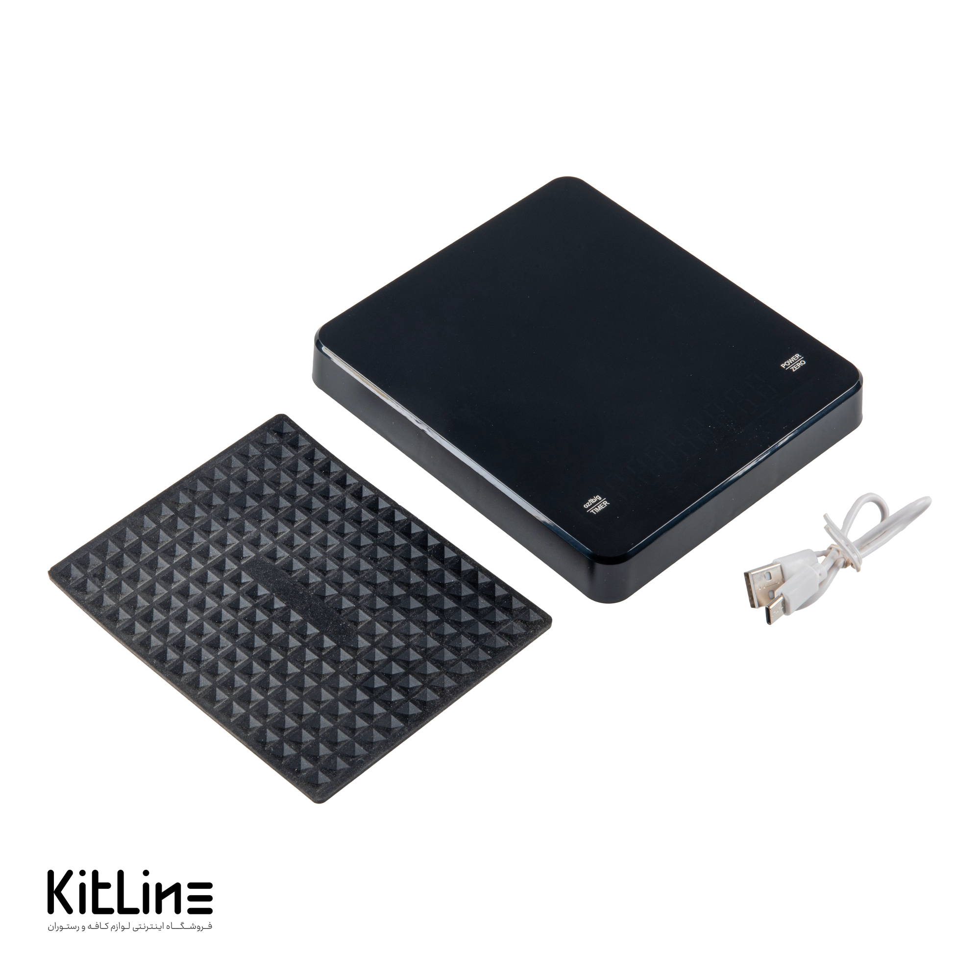 ترازو دیجیتال ۳۰۰۰ گرمی مشکی - تصویر 2