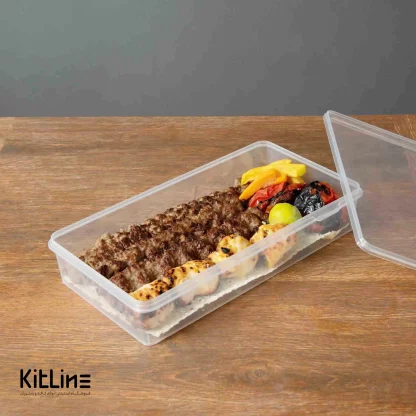 ظرف یکبار مصرف ۲۰۰۰ میلی لیتر شفاف (کارتن ۱۰۰ عددی) - Image 4