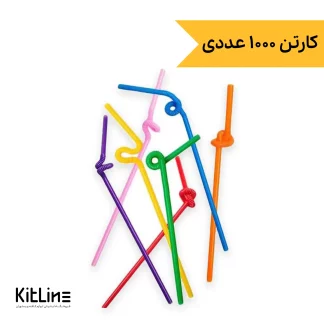 نی فنری یکبار مصرف نمره ۸ (کارتن ۱۰۰۰ عددی)