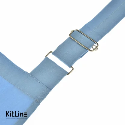 پیشبند ترگال کجراه آبی روشن پوشاکو - Image 5
