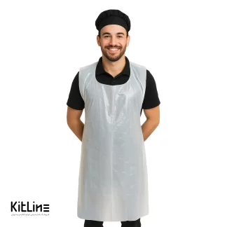 پیشبند یکبار مصرف نایلونی ندگار (کارتن ۱۰۰ عددی)