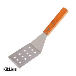 کاردک خم پانچ دسته چوبی نمره ۹