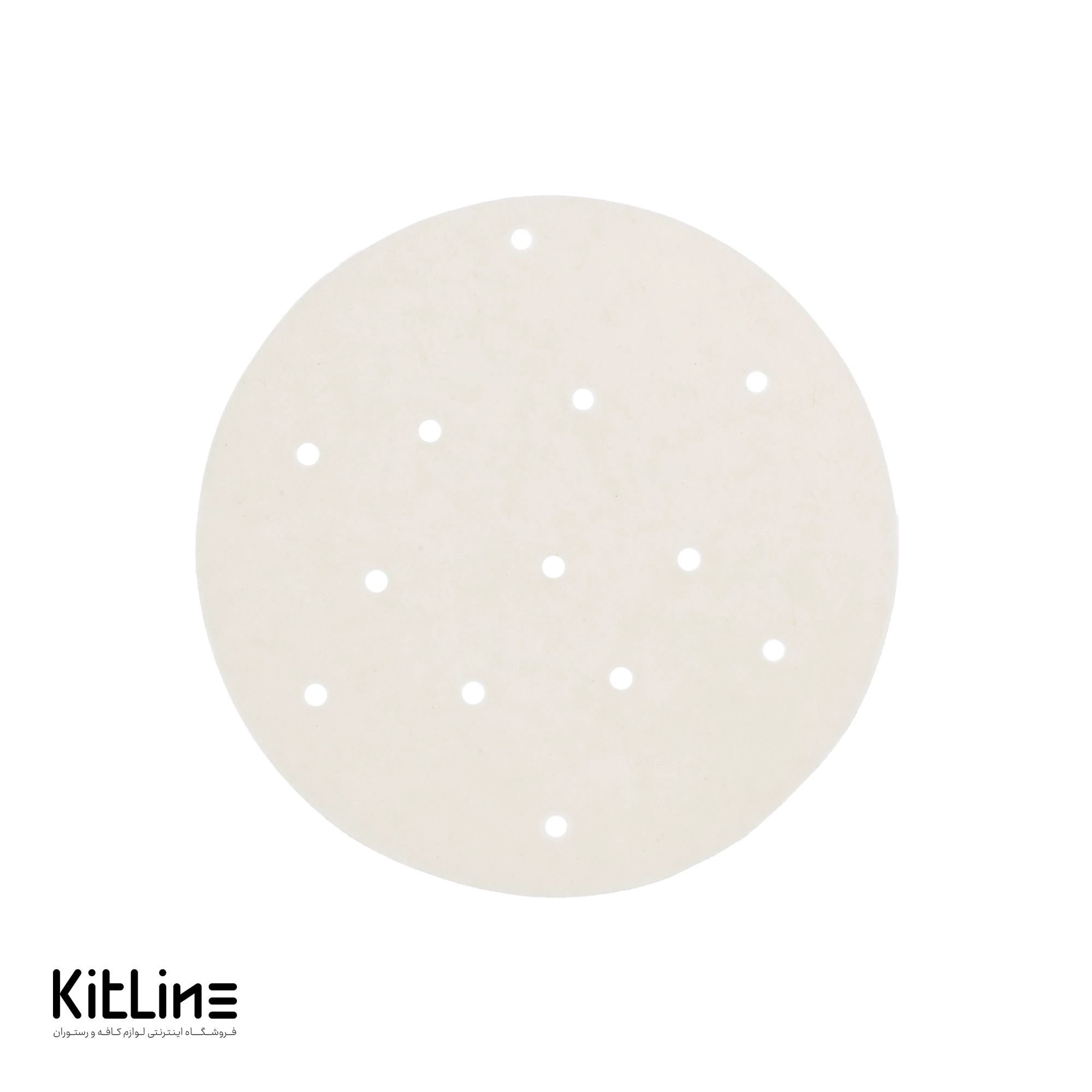 کاغذ همبرگر گرد سوراخ دار ۱۵ سانتیمتری (کارتن ۵۰۰ عددی) - تصویر 3