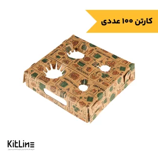 کاپ هولدر کرافت ضخیم چهار عددی (کارتن ۱۰۰ عددی)