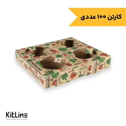 کاپ هولدر کرافت چهار عددی (کارتن ۱۰۰ عددی)