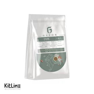 دانه قهوه ۲۰٪ عربیکا type گازر ۱ کیلوگرمی