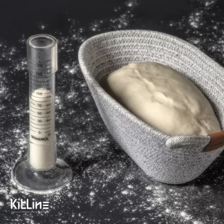 قرار دادن خمیر در تخمیر سنج بلومکس (bloomx)