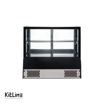 شوکیس سرد دو طبقه رومیزی ۹۰ سانتیمتری کیچن تک (kitchentech) - Image 3