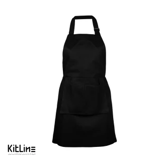 پیشبند ترگال کجراه مشکی SS-UNIFORM