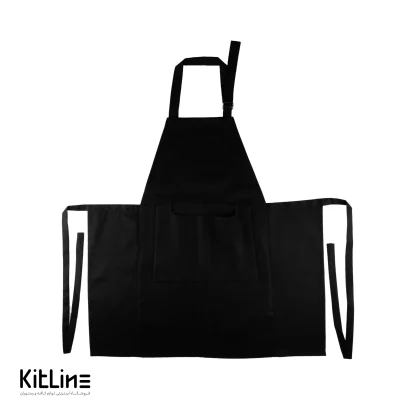 پیشبند ترگال کجراه مشکی SS-UNIFORM - Image 2