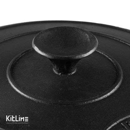تابه وک چدنی سایز ۲۸ درب دار نالینو (Nalino) - Image 9