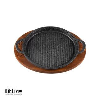 تابه گریل چدن سایز ۲۶ نالینو مدل پادلا (Padela)