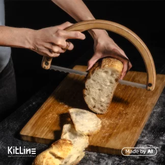 برش نان با اره نان ماهک بلومکس