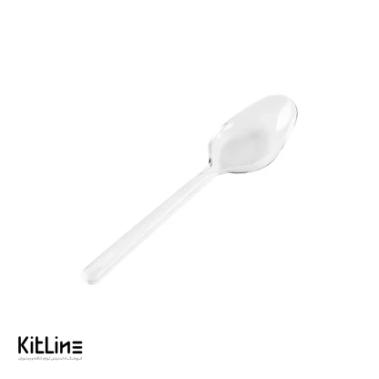 قاشق یکبار مصرف پلی استایرن شفاف مدل کروکو طب پلاستیک (کارتن ۲۰۰۰ عددی) - Image 3