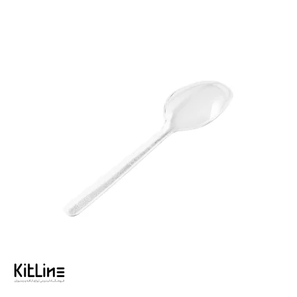 قاشق یکبار مصرف پلی استایرن شفاف مدل کروکو طب پلاستیک (کارتن ۲۰۰۰ عددی) - Image 2