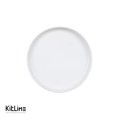 پیشدستی پرسلین ۲۱ سانتیمتری سفید آرتیزان مدل کفا - Image 2