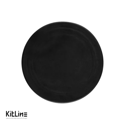 پیشدستی پرسلین ۲۱ سانتیمتری مشکی آرتیزان مدل رینگ - Image 2